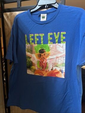LEFT EYE Graphic Short Sleeve Tee - Blue